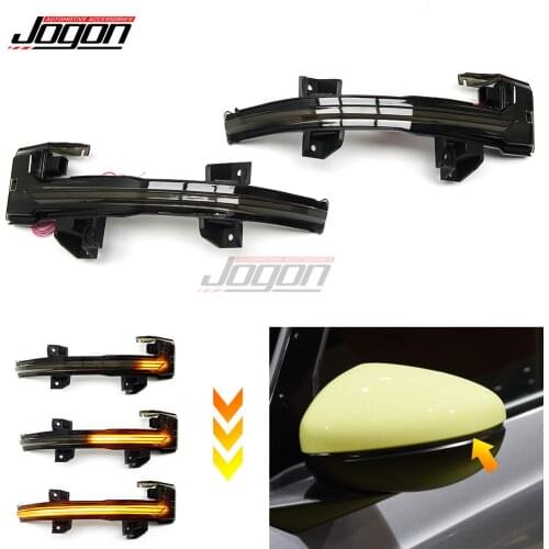 Car Dynamic Turn Signal Indicator Lamp LED Side Rear View Mirror Sequential Blinker Light For JAZZ Fit GR GS 2020 2021