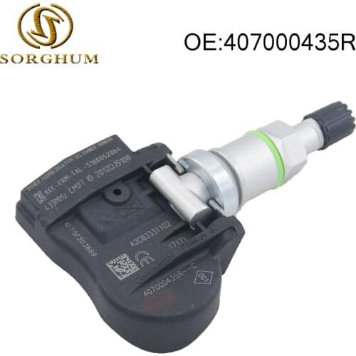 1pcs TPMS Tire Pressure Sensor 407000435R For Renault Megane Laguna Fluence Latitude 433MHZ 40700-0435R, S180052064Z