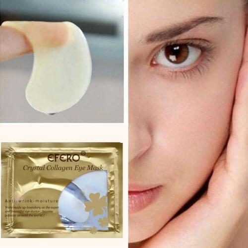 Efero Crystal Collagen Eye Mask Eye Patches Eye Mask For Face Care Dark Circles Remove Gel Mask for the Eyes Ageless TSKM2
