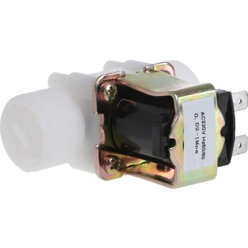 3/4\" AC 220V PP N/C Electric Solenoid Valve Water Control Diverter Device New