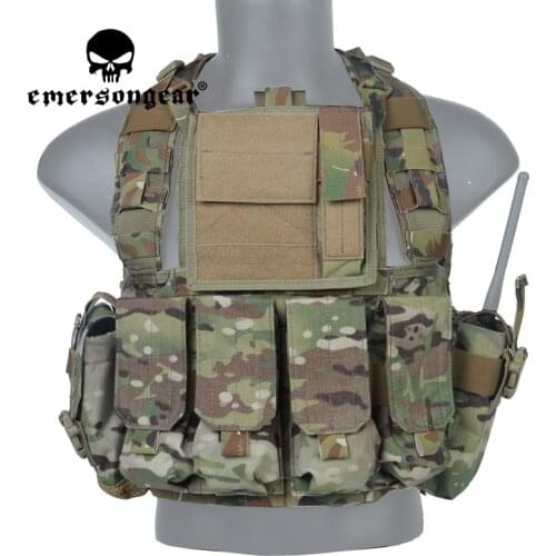 Emersongear RRV Tactical Vest with Pouchs Lightweight Set for Tactical Airsoft Hunting CS Game