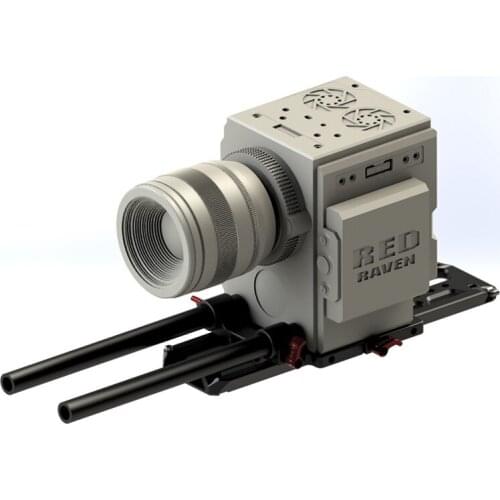 Hontoo 15mm RED DSMC2 Baseplate Base Plate for RED DSMC 2 RED WEAPON/RAVEN/SCARLET-W CAMERAS FILM