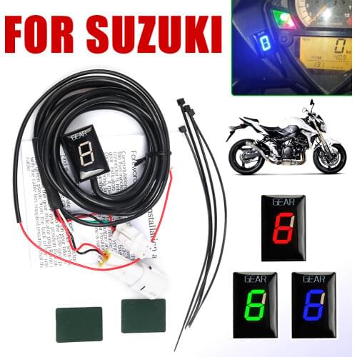 Motorcycle Gear Indicator FOR SUZUKI GSR400 GSR600 GSR750 GSXR750 GSXS750 GSR 400 600 GSXR 750 SFV SFV400 Speed Display Meter