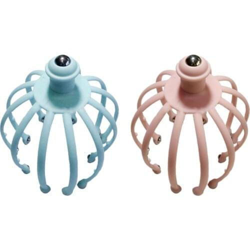 Head Scalp Massagers Beads Fingers Scratcher for Deep Relaxation Hair Stimulation and Stress Relief Handheld Scratcheres