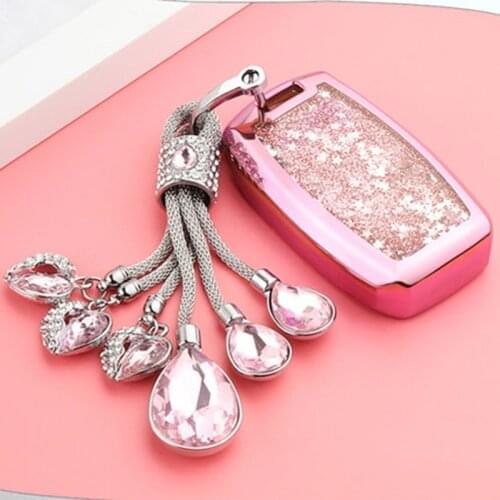 2020 Quicksand Soft TPU Car Key Case Cover Fob Shell For Kia K2 K3 K3S RIO Ceed Cerato K5 Sportage Optima Sorento Accessories