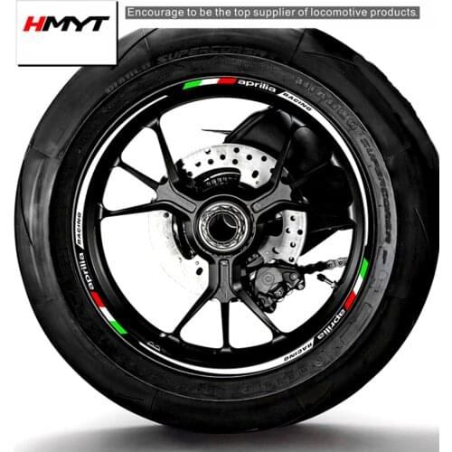 Suitable for aprili SR Max250 apr250 300t-va sr125 srv850 sr50 SR Max300 motorcycle hub edge sticker waterproof and reflective