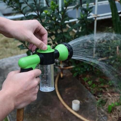 Portable Auto Foam Water Gun High Pressure 3 Grade Nozzle Jet Car Wash Tools for Peugeot 206 207 208 301 307 308 407 2008 3008 4