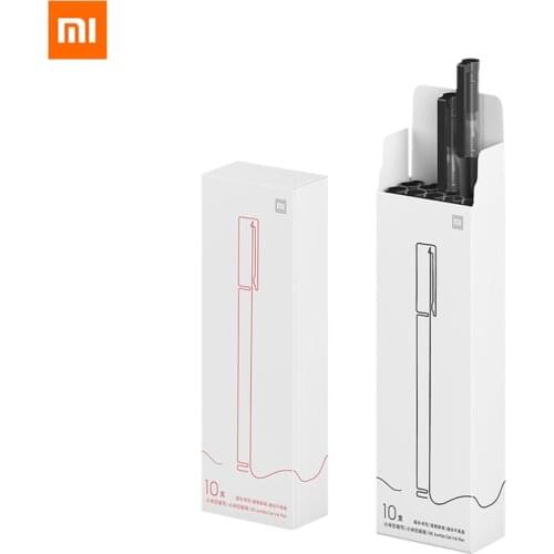 Xiaomi Mijia Super Durable Writing Sign Pen 0.5mm Bullet Pen Black Pen Signing Pens Smooth Switzerland Refill MiKuni Japan Ink