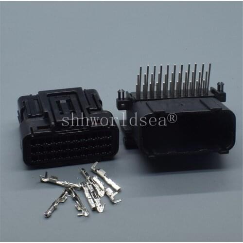 Shhworldsea 33pin car electric plug auto wiring harness electrical 33way ECU terproof connector with termianls 6189-7106
