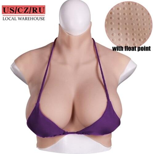 7th Generation H Cup Silicone Breast Forms Crossdressing Fake Boobs For Crossdressers Male To Female Transgenders Sissy Tits