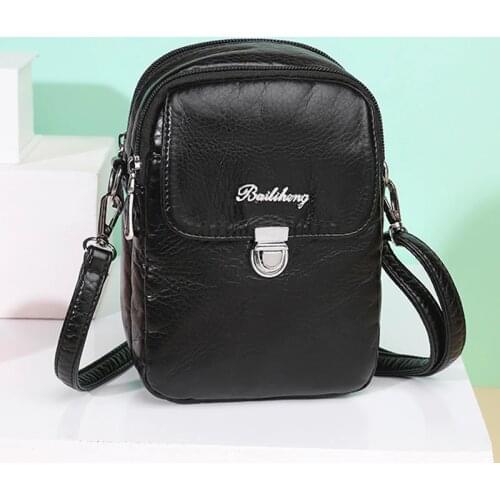 Genuine Sheepkin Leather Crossbody Bags for Women 2021 Luxury Brand Female Purse Clutch Phone Bag Mini Shoulder Messenger Bags