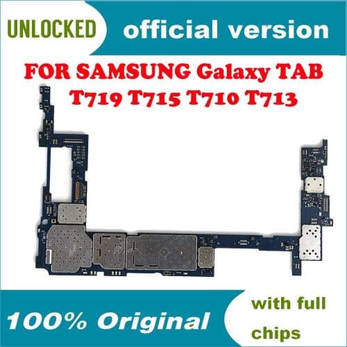 For Samsung Galaxy Tab S2 T710 T713 T715 T719 Motherboard Wifi 4g WLAN Mainboard Android System Logic Board Mother Boards