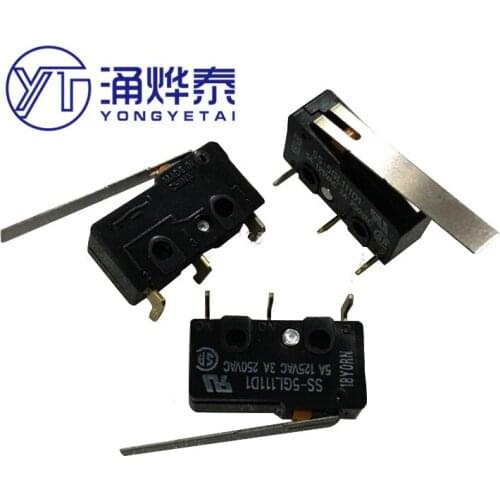 YYT 5PCS Micro switch SS-5GL111D1 key switch