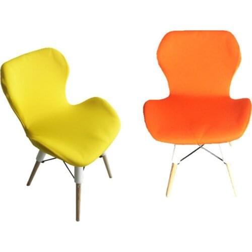 2021 Restaurant Bar Chair Cover Spandex Stretch Dining Chair Cover Seat Chair Slipcover Seat Case Housse de Chaise Solid Color