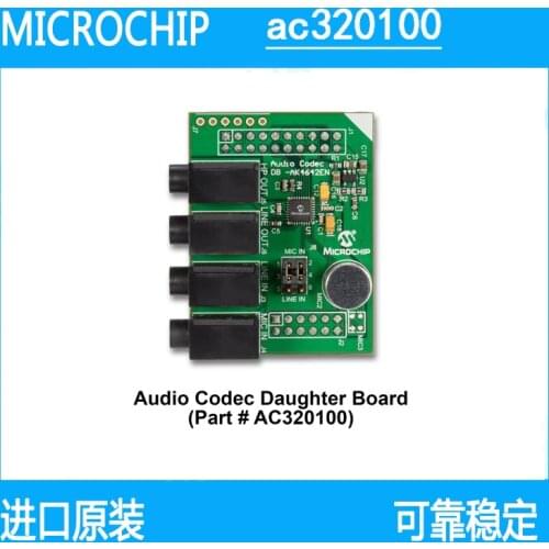 Ac320100 PIC32 Audio Codec sub-card AK4642EN Audio sub-board