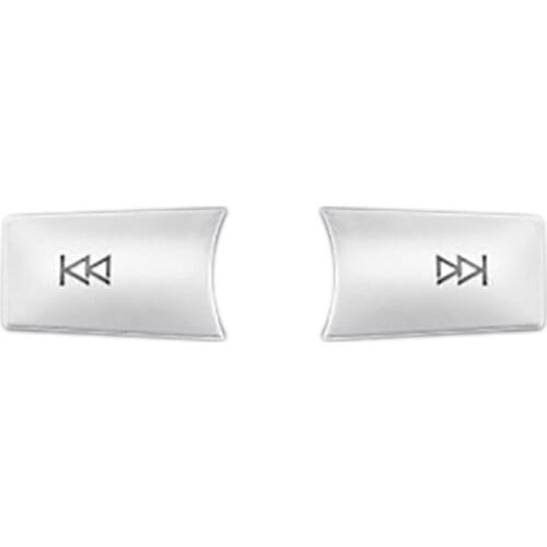 Car Multimedia Volume Buttons Decoration Stickers Cover Trim for Mercedes Benz C E Class W204 CLS GLK ML350 C180 E260