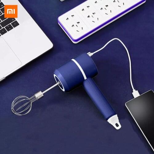 Xiaomi Youpin Wireless multifunctional whisk blue Wireless design multiple functions in one machine three-speed speed regulation