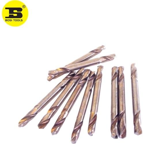 BOSI High-Speed Steel 10PC/Pack 5.2x60mm Double-End Drill Bit
