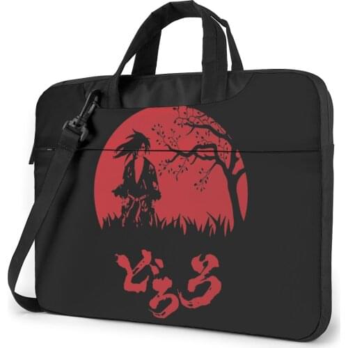 Dororo Laptop Bag Case Shockproof Kawaii Computer Bag Bike With Handle Laptop Pouch
