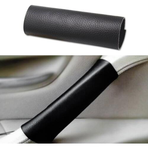 For BMW 5 Series F10 F18 2011 2012 2013 2014 2015 2016 2017 Car Interior Door Handle Hand Sewing Cow Leather Cover