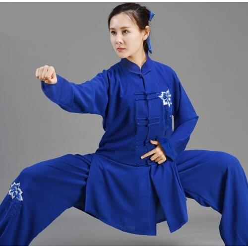 Tai Chi Uniforms Kung Fu Outfit Oriental Wushu Performance Costumes Chinese Warrior Costume Kungfu Taichi Wing Chun Suit 11029