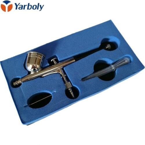 0.2MM Gravity Feed Dual Action Airbrush Paint Spray Gun Sprayer Pen For Needle Body Paint Nail Art Body Tattoo Cake Toy Models