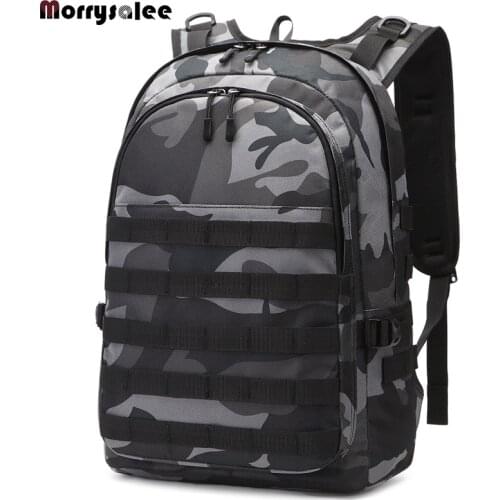 Mens Backpack Men SchoolBag Battlefield Pack Travel Canvas USB Charging Jack Back 2019 Male Bag High Quality