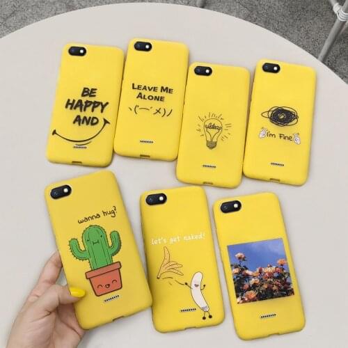 Soft Silicone Case For Xiaomi Redmi 6A Case Funda on Xiomi Redmi 6 Matte TPU Cover For Xiaomi Redmi 6A A6 Redmi6 Phone Bag Shell