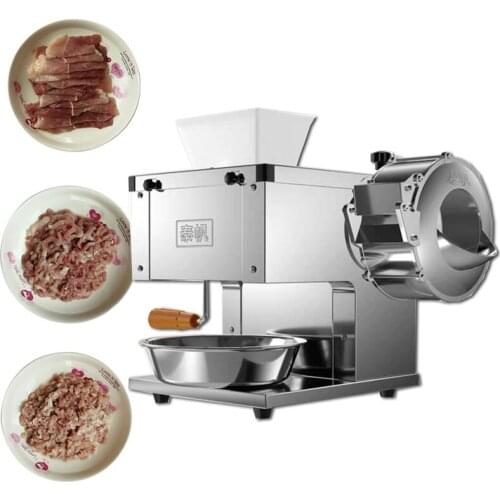 Desktop Meat Cutter Machine Knife Set Detachable Multi-function Meat Slicer Electric Vegetable Cutter Machine For Sale