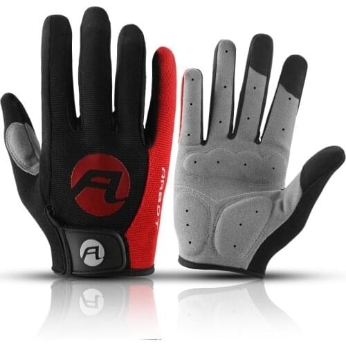 Kyncilor Touch Screen Gloves Bicycle Riding Long Finger Summer Men / Women Non-slip Riding Full Finger Mountain Road Bike Gloves