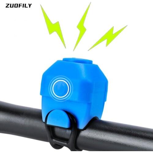Bike Electronic Loud Horn 130db Warning Safety Electric Bell Police Siren Bicycle Handlebar Alarm Ring Bell Cycling Accessories