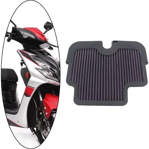 Motorcycle Air Intake Filter, Fit for Kawasaki ER650 ER-6N 2009-2011 Motorbike Parts Accessories ZUTR-KA017 M-001