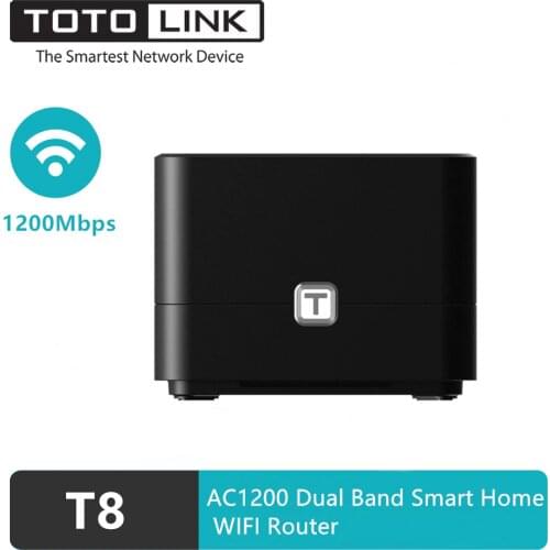 TOTOLINK T8 AC1200 smart home MU-MIMO wifi router Mesh