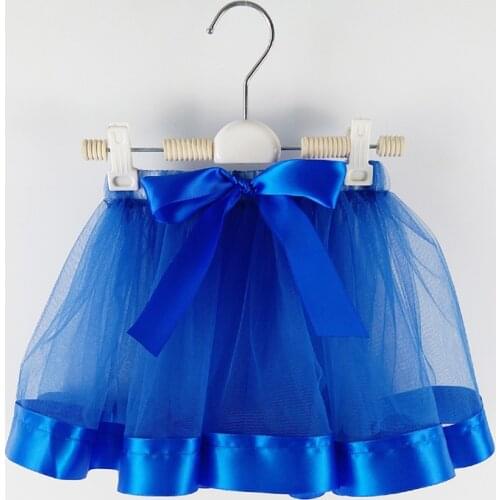 Royal blue Fashion Baby Girls Tutu Skirts Princess pettiskirt ballet dance tutu skirt Kids party costume Chlidren clothing