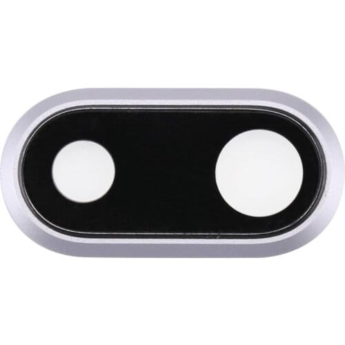 Slide Fotcamere rear camera lens + Frame for Iphone 8 Plus White