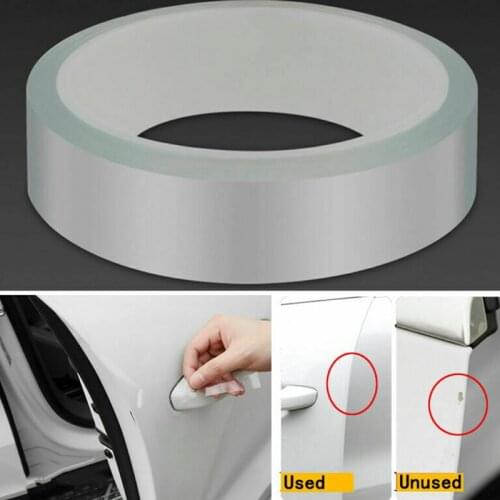 1pc 2cm*3m Universal Clear Car Door Anti-Collision Strip Bumper Hood Edge Guard Paints Protection Film Sticker High Quality New