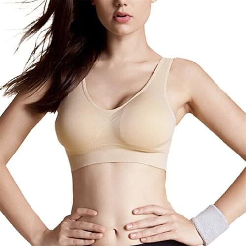1 psc Sexy Genie Bra With Pads Seamless Women Push Up Bra Plus Size XXXL Underwear Wireless Breathable Bras