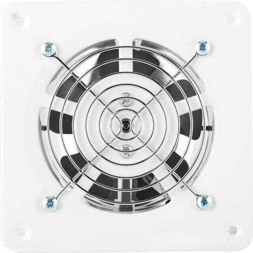 4inch Inline Duct Fan Low Noise Ventilation Blower 25w Through-the-Wall Exhaust Fan for Kitchen Bathroom Garage WWO66