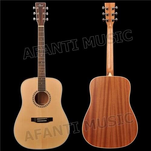 41 inch Acoustic/ Solid Spruce top / Sapele back and sides/ AFANTI Acoustic guitar (AFA-901)