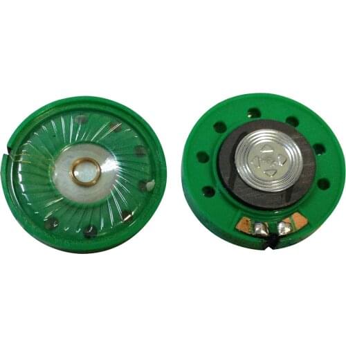 36mm Diameter Aluminum Shell Internal Magnet Speaker 16 Ohm 0.25W 2Pcs
