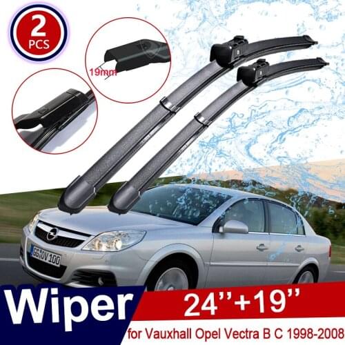 Car Wiper Blades for Vauxhall Opel Vectra B C 1998-2008 Windscreen Windshield Car Accessories 2000 2002 2003 2004 2005 2006 2007