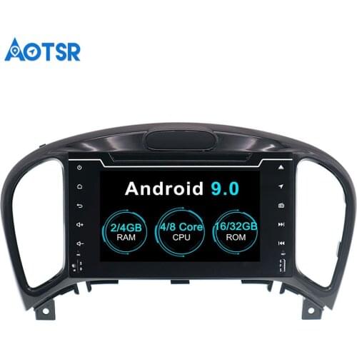 Aotsr Android 9.0 GPS navigation Car DVD Player For Nissan Juke for Infiniti ESQ 2012-2017 multimedia 2 din radio recorder WiFi