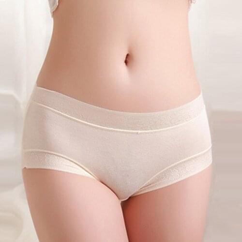 Free shipping bamboo underwear briefs women panties lace sexy panty seamless cotton tanga calcinha modal braga vs g string thong