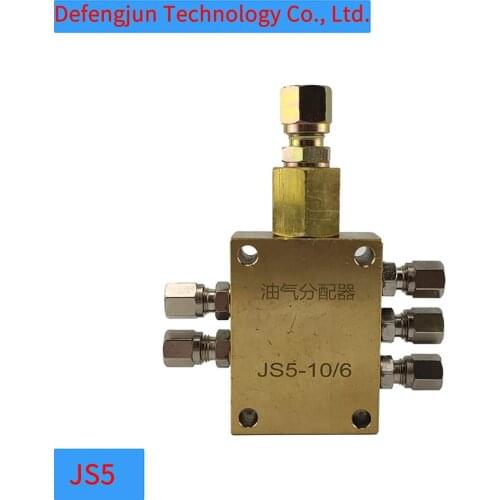Mist Coolant Unit 0.16 cc Output per Cycle, 5 Outlet Panel-Mounted Central Lubrication System Air-Operated Pump Distributor