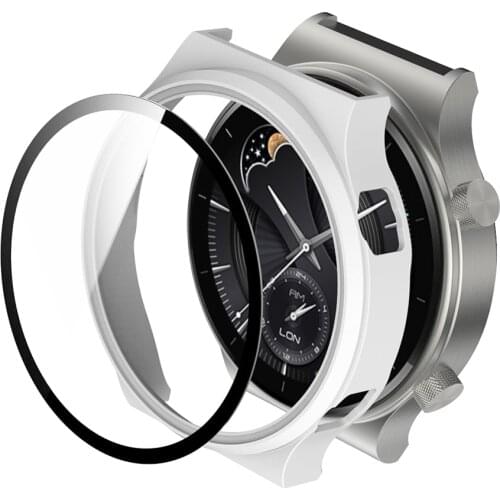 Watch Cover Case For Huawei GT 2 Pro GT2 Pro PC Bumper With Tempered Glass Screen Protector For GT 2 49MM GT 2E Accessories