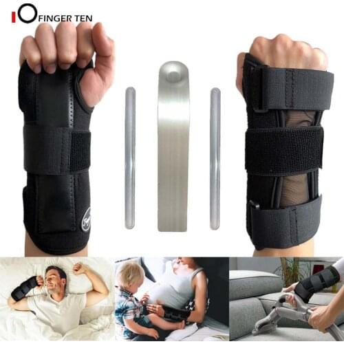 Elastic Exercise Wrist Brace Support Hand Left Right Upgrade Carpal Tunnel for Bowling Drawing Mouse Keyboard Gym