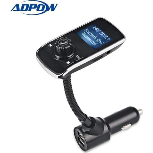 FM Transmitter Bluetooth FM Modulator Hands-free Car Kit MP3 Player With USB Car Charger Fm Radio Transmitter Car Kit