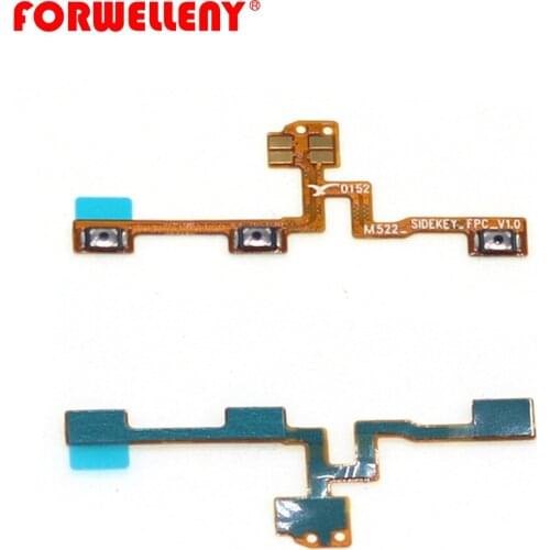 For xiaomi redmi note9 note 9 pro Power on/off Volume Button Flex Cable