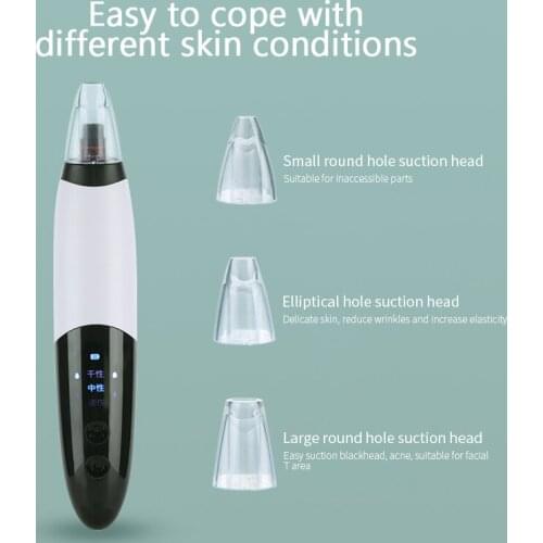 Hot Compress To Blackhead Acne Cleaner Beauty Salon Blackhead Meter Electric Pore Cleaner Safe And Convenient TSLM1