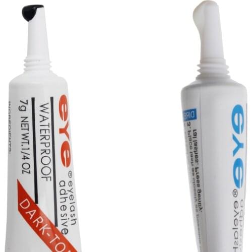 3pcs Mink eyelashes Glue wholesale price Eyelashes Adhesive False Eyelash Glue white Waterproof EyeLash Cosmetic Tools